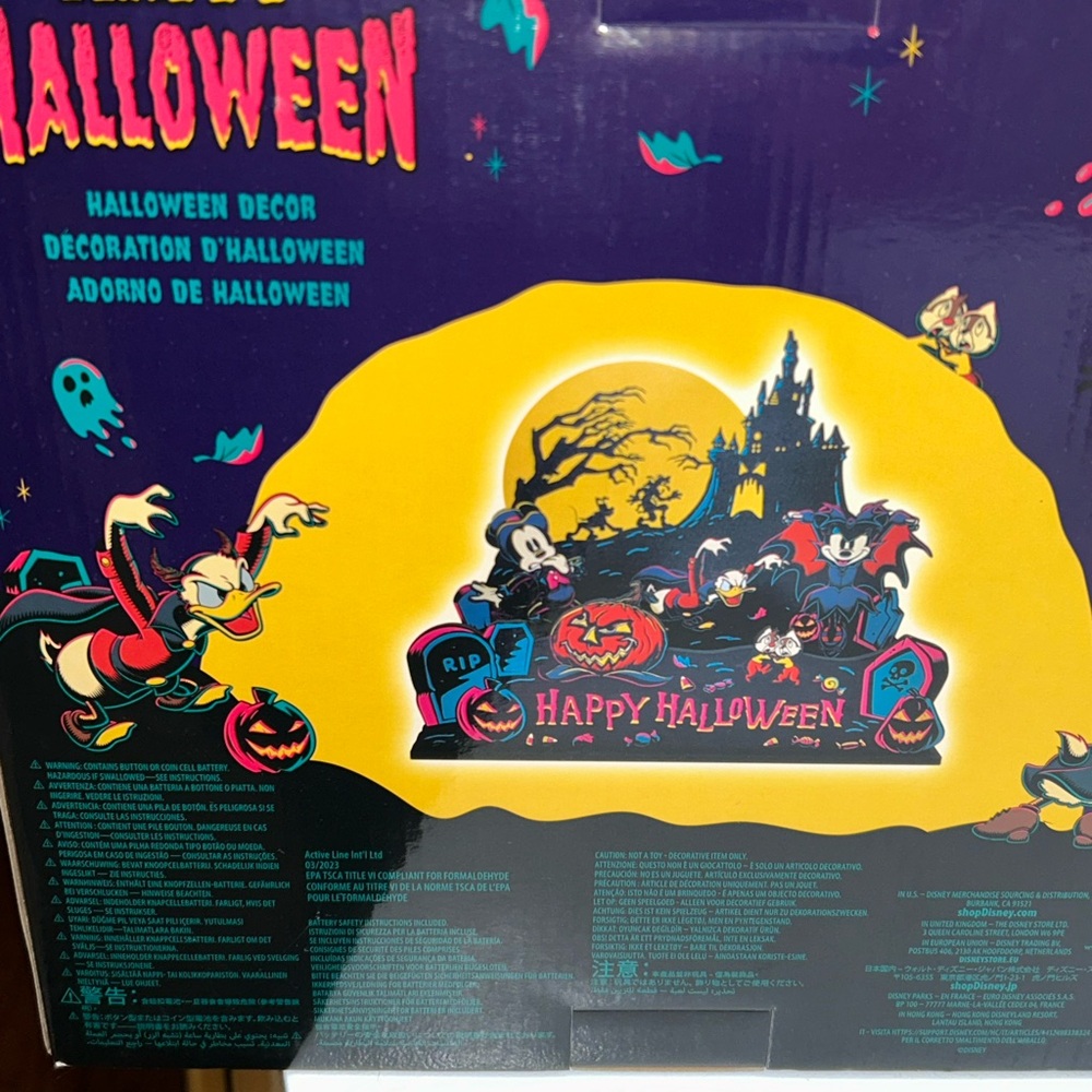 2023 Disneyland Light Up Halloween Decor - Picture 5 of 6
